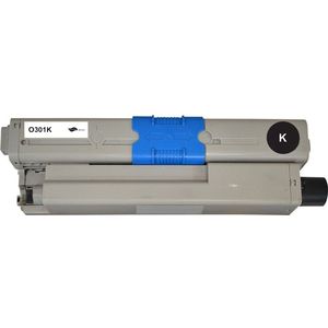 Oki 44973536 alternatief Toner cartridge Zwart 2200 pagina's OKI C301 Oki C301dn OKI C321 Oki C321dn Oki MC332dn Oki MC342dn Oki MC342dnw OKI MC342DW OKI MC342W