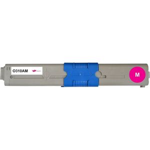 Oki 44469705 alternatief Toner cartridge Magenta 2000 pagina's Oki C310dn Oki C330dn Oki C510dn Oki C511dn Oki C530dn Oki C531dn OKI MC351 Oki MC352dn Oki MC362dn Oki MC561 OKI MC562 Oki MC562dn Oki MC562dnw OKi MC562W Okidata C310dn Okidata C330dn O