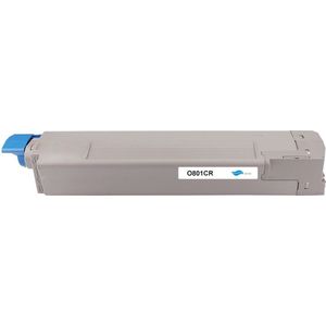 Oki 44643003 alternatief Toner cartridge Cyaan 7300 pagina's Okidata C801 Okidata C821