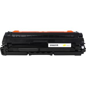 Samsung CLT-Y506L/ELS Y506L – Toner – Geel – 3.500 pagina's – Compatible CLP-680ND CLX-6260FD CLX-6260FR CLX-6260FW CLX-6260ND Cartridge Patroon Vervangend Alternatief Printer Tonercartridge Kantoorgebruik