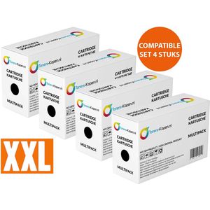 HP CE285A HP 85A – Toner – Zwart – 3.000 pagina's – 4X Compatible LaserJet Pro P1100 P1101 P1102 P1102w P1103 P1104 P1104w P1106 P1106w P1108 M1002 M1130 M1132 M1136 M1210 M1212nf M1217nfw Cartridge Patroon Vervangend HP85A XXL