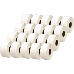 Dymo 99010/S0722370 - huismerk Labels - 2600 Labels/rol 28x89mm - Geschikt voor Dymo Labelwriter 310, 320, 330, 4 XL, 400, 400 DUO, 400 TURBO, 400 TWIN TURBO, 450, 450 DUO, 450 TURBO, 450 TWIN TURBO