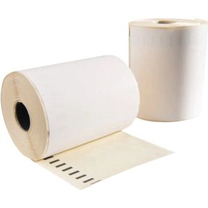 Toners-kopen.nl Dymo S0904980 - huismerk Verzendetiketten - 104mm x 159mm - 220 Etiketten per Rol - Permanent Hechting - Geschikt voor Dymo LabelWriter 4XL