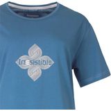Irresistible - Dames Shortama - Pyjama Set - Ocean Blue - Katoen