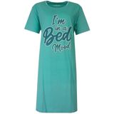 By Louise Dames Nachthemd Korte Mouw Bloemenprint - Maat S