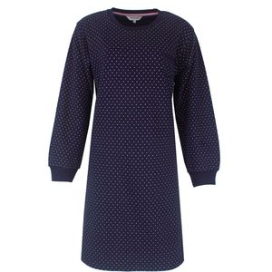 Nanxson Katoenen Nachtjapon Voor Dames Slaapkleding Met Korte Mouwen Victoriaans Nachthemd Lounge Jurk (L, Wit
