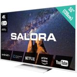 Salora LED TV 55 inch Milkyway Wit