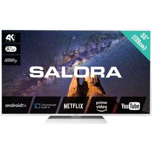 Salora LED TV 55 inch Milkyway Wit