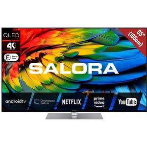Salora - 65QLED440 - Smart Televisie - QLED - 65 inch - HDR10 - Android TV