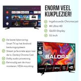 Salora QLEDTV 55 - 55 inch QLED Smart TV