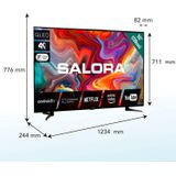 Salora QLEDTV 55 - 55 inch QLED Smart TV