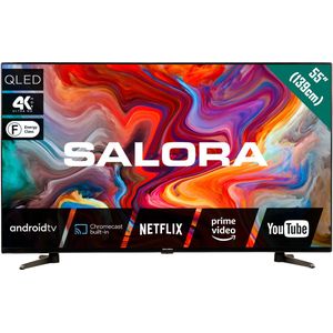 Salora - 55QLEDTV - Smart TV - 55 inch - 4K QLED - Televisie