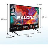 Salora SMART32TV - 32 Inch - Smart TV - Televisie - HD Ready