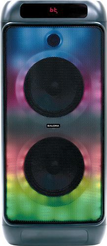 Salora - PartySpeaker L1 - Draadloze Stereoluidspreker - Zwart - Ingebouwde Accu