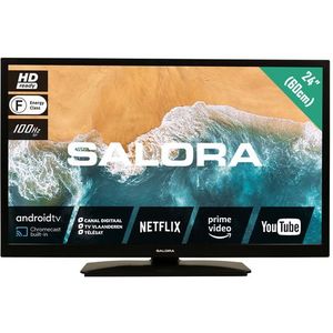 Salora 24MBA300 tv 61 cm (24"") HD Smart TV Wifi Zwart