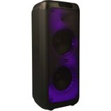 Salora Partyspeaker XL - 2 x 10 inch speakers - 500 watt - LED verlichting