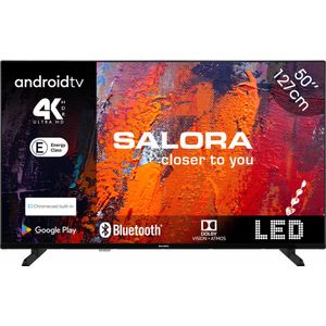 Salora 50UA550 4K Ultra HD Android Smart TV 127 cm Zwart