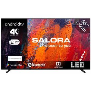 Salora - 65UA550 - LED TV - Zwart - 4K Ultra HD - Android TV