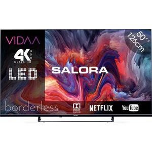 Salora FOD50UV - 50 Inch - Smart TV - 4K Ultra HD - 2025 - VIDAA - Smart tv 50 inch