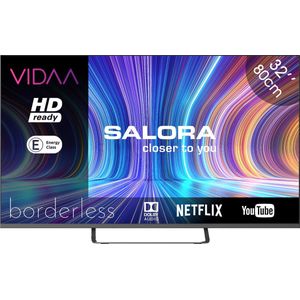 Salora 32HV210 - 32 inch - HD Smart TV - Zwart