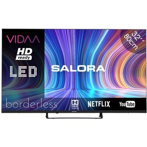 Salora - 32HV210 - Smart HD TV - 81 cm - Zwart - VIDAA Besturingssysteem