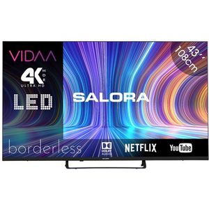 Salora 43UV210 - UHD Smart Televisie - 43 inch