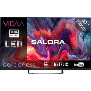 Salora FOD40TV - Smart TV - VIDAA - Televisie - Smart tv 40 inch - TV - Full HD