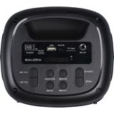 Salora - PARTYBOX100 - Party Speaker - Zwart - Met Lichtshow