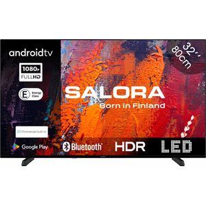 Salora 32FA550 tv 81,3 cm (32"") Full HD Smart TV Wifi Zwart 250 cd/m²