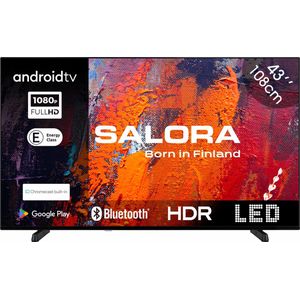 Salora - 43FA550 - FHD Android TV - 43 Inch - Zwart