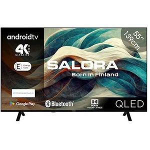 Salora 55 UHD QLED Android Smart