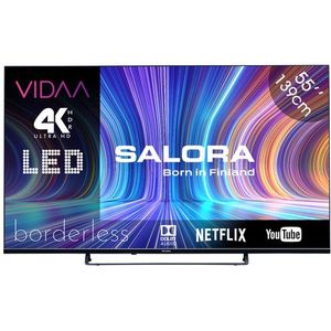 Salora - 55UV210 - 4K Ultra HD TV - Zwart - 139 cm