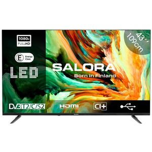 Salora - LEDTV43 - LED TV - Zwart - Full HD 109,2 cm