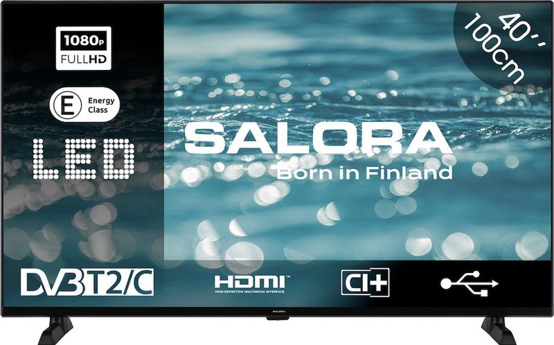 Salora - 40FL200 - Led Tv - Zwart - Full HD - Non-smart