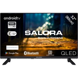 Salora - 32QLED6000 - QLED TV - Zwart - 32 Inch - 4K Ultra HD