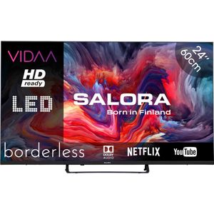 Salora FOD24HV - 24 Inch - Smart TV - HD Ready - 2024 - VIDAA TV - Smart 24 inch tv