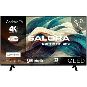 QLED - 75QLED320 - TV - Zwart - QLED - HDR10 - Android TV