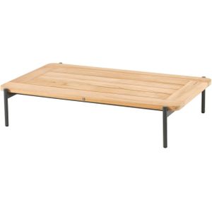 Yoga Coffee Tafel Natural Teak Antracite 120 x 75 x 25 cm - 4SO