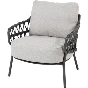 4 Seasons Calpi low dining stoel - antraciet (1 stuk)