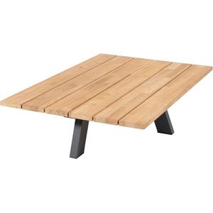 4SO - Cosmic salontafel met teak tafelblad 120 X 78 x 25 cm 4SO