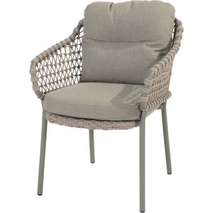 4 Seasons Jura stapelbare tuinstoel - Olive (1 stuk)