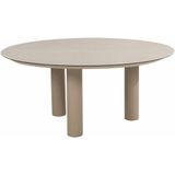 Taste by 4SO Donato low dining tafel 160 cm rond latte -  Dining tafel  - Specialist in Tuinmeubelen