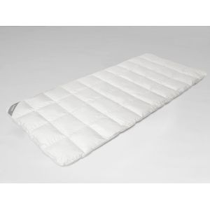 Yumeko Topdekmatras Ganzendons 140x200 Wit - Eco, Bio & Fairtrade