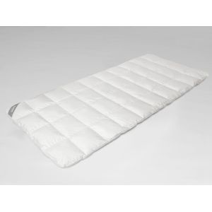 Yumeko Topdekmatras Ganzendons 180x200 Wit - Eco, Bio & Fairtrade