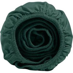 Hoeslakens - Wit - Katoen - Geschikt voor Eenpersoonsbed