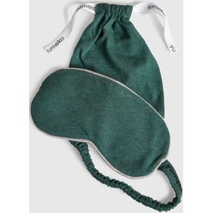 Yumeko - Slaapmasker - White Grey - Jersey Katoen