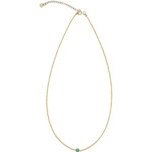 A Beautiful Story - Flora - Ketting - Goudkleurig - Aventurijn