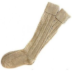 Tannhauser - Tiroler Sokken - Multibeige - Kousen voor Oktoberfest en Carnaval