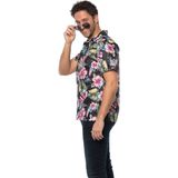 Partychimp - Hawaii Blouse - Multicolor - Polyester