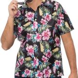 Partychimp - Hawaii Blouse - Multicolor - Polyester